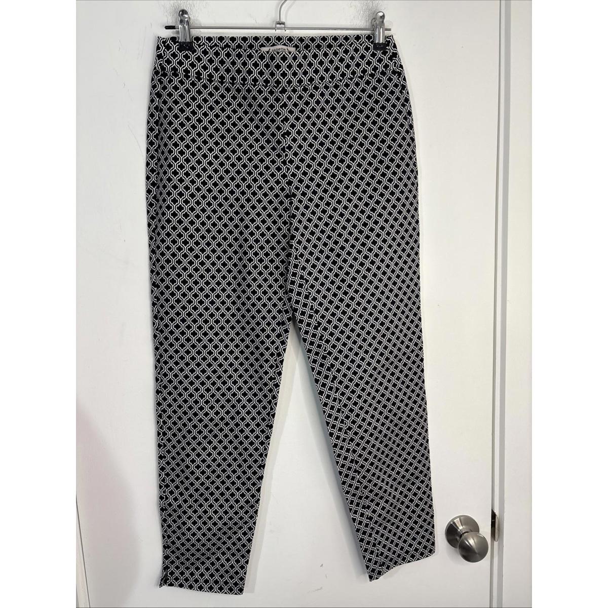 Nanette Lepore Checkered Jegging Pants Size 2 Kate Spade Logo Nwot